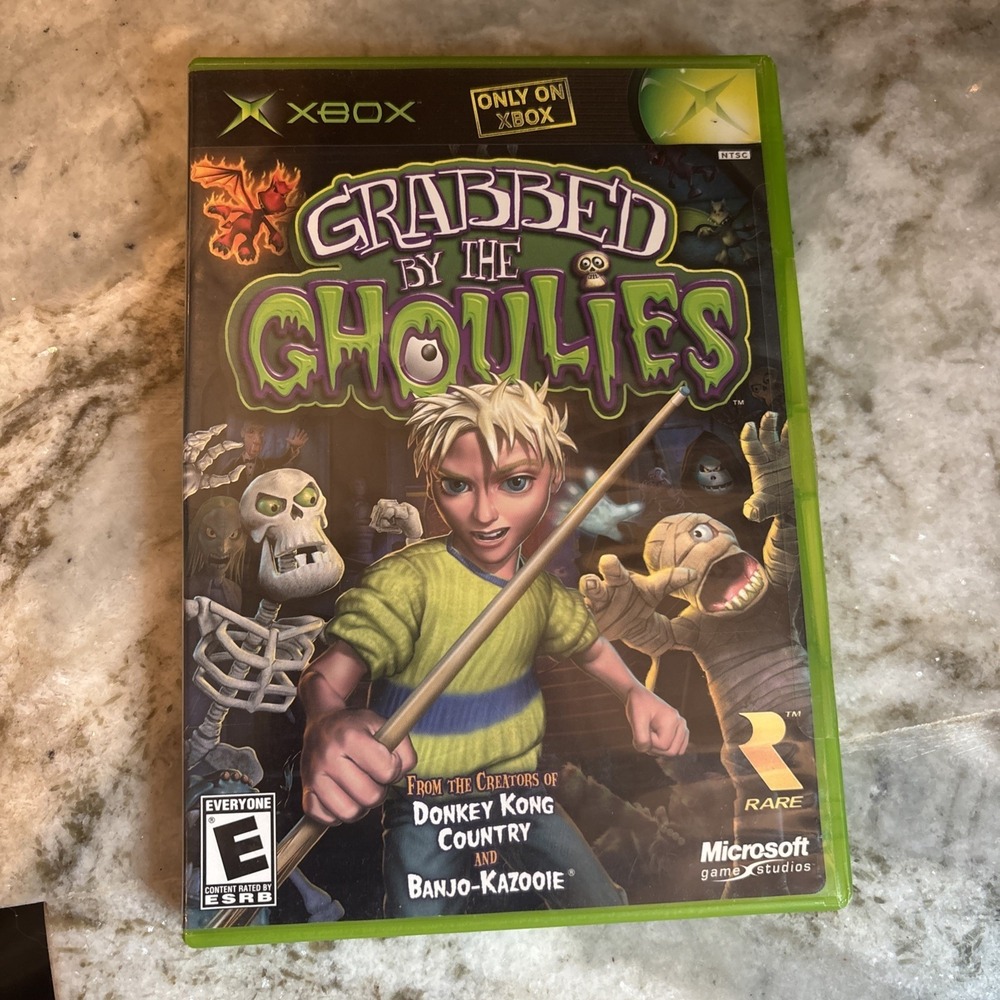 Grabbed by the Ghoulies Microsoft Xbox 2003 Rare Action Adventure Tested CIB